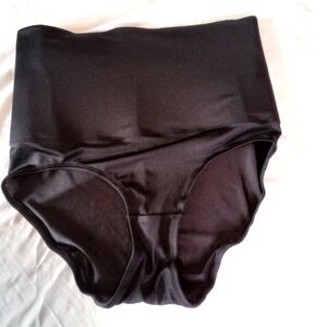 Skinny Girl Brief Panties Women's 2X Firm Tummy Toner Double Layer Black 7731